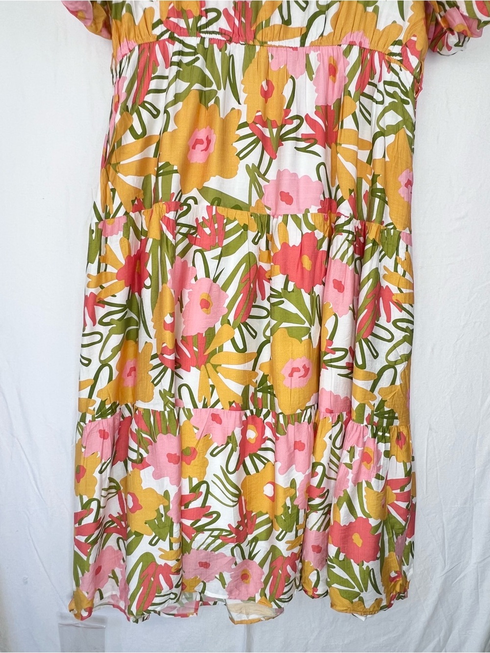 PRETTYGARDEN Summer Floral Maxi Dress Sz XXL Resort Wear Boho Colorful NWT - Picture 13 of 16